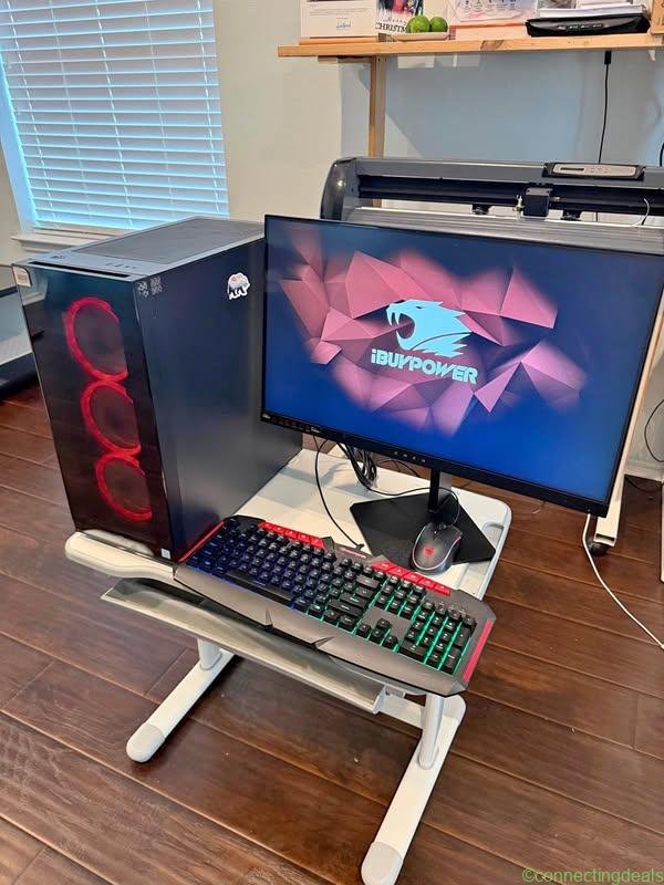 iBUYPOWER Gaming PC RTX 2060 + OMEN 240Hz Monitor