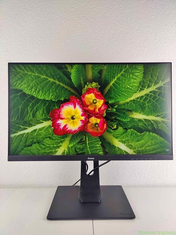 iiyama 27″ IPS Monitor USB-C 65W met LAN Dock 2023