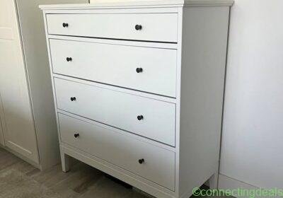 IKEA IDANÄS witte ladekast met 4 lades in Amsterdam
