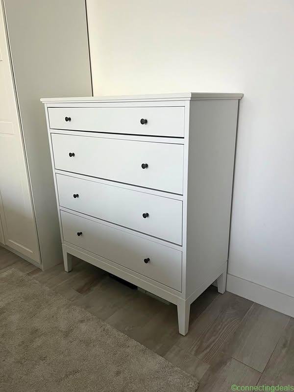 IKEA IDANÄS witte ladekast met 4 lades