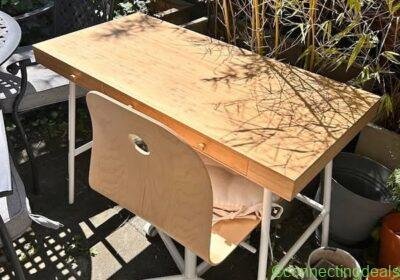 Free ad: Ikea LILLÅSEN Desk and Chair in Vancouver. Ikea LILLÅSEN Desk and Chair in Vancouver