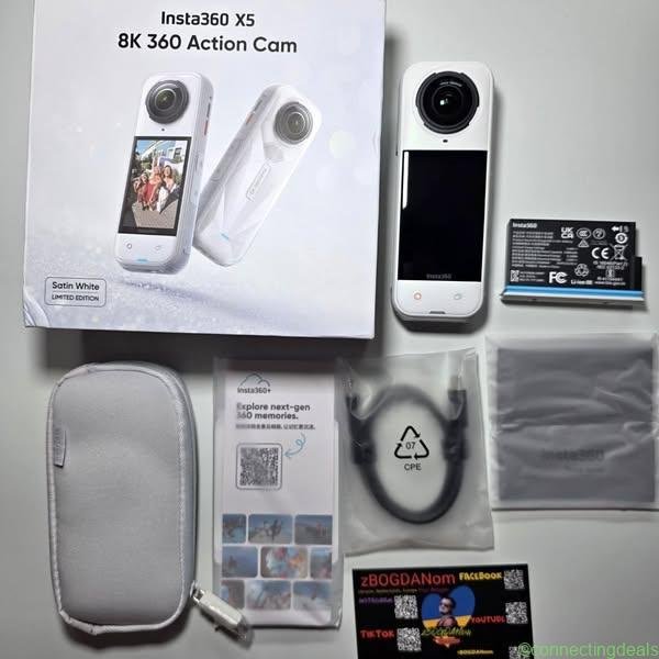INSTA360 X5 White Like New