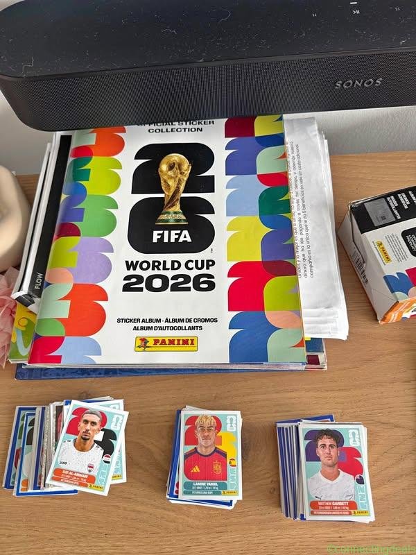 Intercambio de estampillas ALBUM FIFA 2026