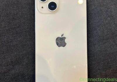 Free ad: iPhone 13 128gb - white - 79% in Durban. iPhone 13 128gb - white - 79% in Durban
