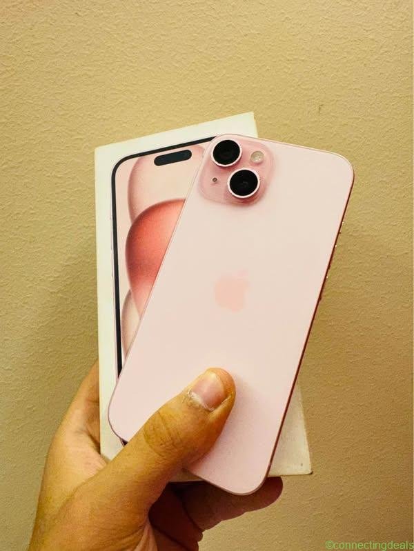 Iphone 15 With Box 128 G 90%