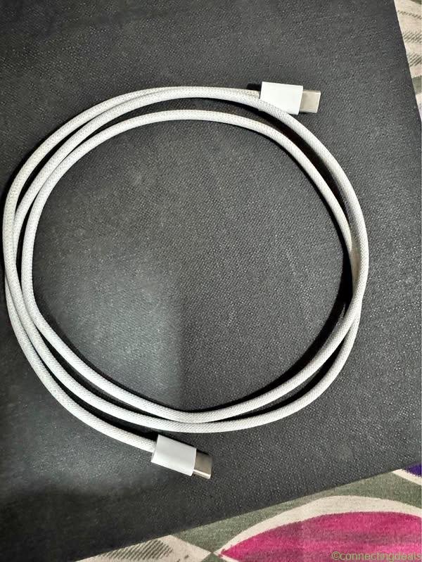 iPhone type c to c braided cable