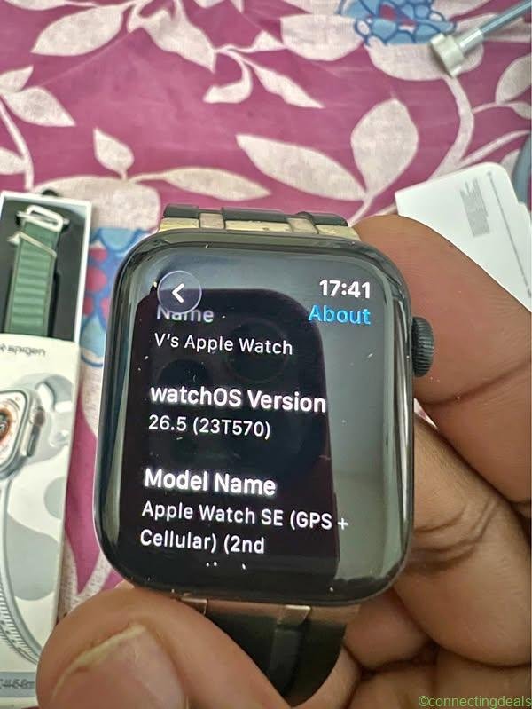 Iwatch SE2 44m Cellular Black 93% Health