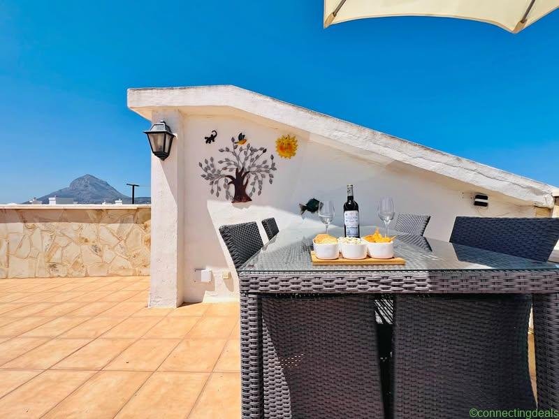 Javea, Spanje appartement te huur met 2 balkons