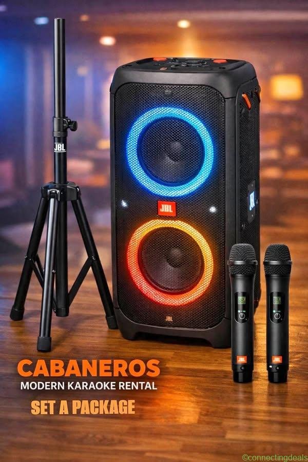 JBL Modern Karaoke Rental