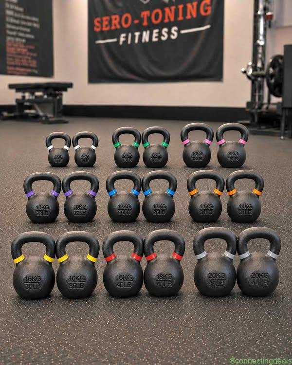 Kettlebells all size from 4kg to 36kg available