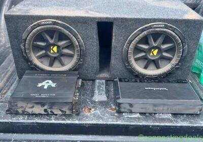 Kicker 10's SubWoofer, Rockford fosgate amp in El Paso