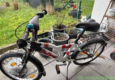 Kid’s bicycle in Frankfurt