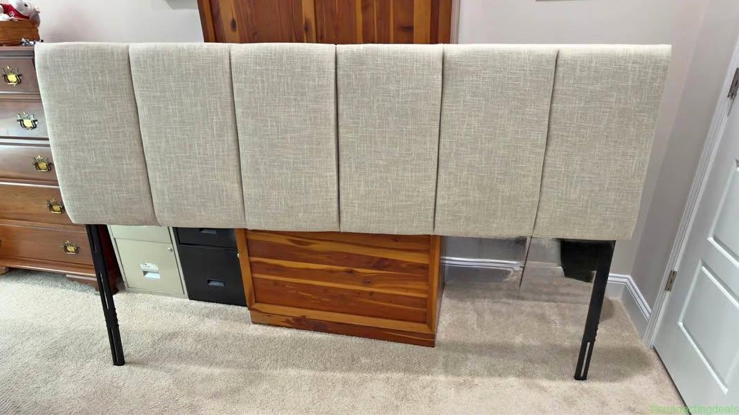 King/Queen upholstered headboard