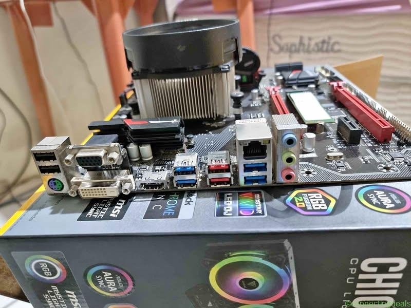 Kit rayzen 5600g placa mae gigabyte ab350m gaming