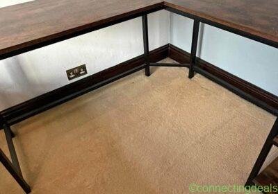 Free ad: L-Shaped Corner Desk / Home Office Workstation in London. L-Shaped Corner Desk / Home Office Workstation in London