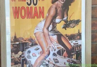 Free ad: Large attack of the 50ft woman movie poster in Adelaide. Large attack of the 50ft woman movie poster in Adelaide