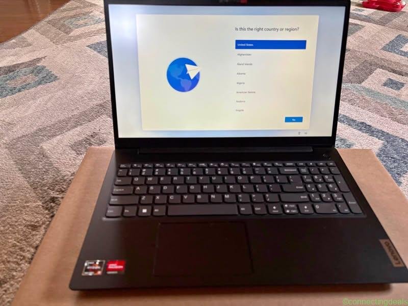 Lenovo V15 G4 AMN Laptop – Ryzen 3 7320U, 16GB