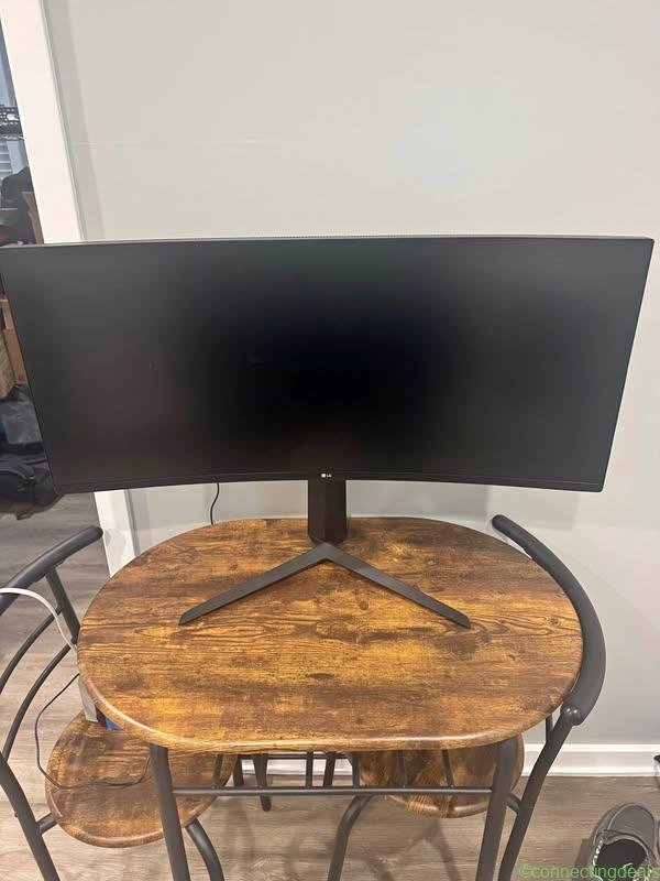LG Ultrawide Curved Gaming Monitor – LCD DAMAGE