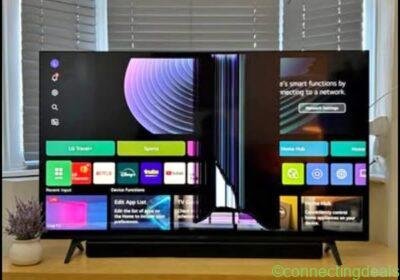 LG UR80 55 inch 4K Smart UHD TV (Damaged Display) in Manchester
