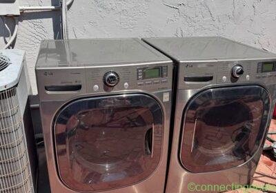 LG washer and dryer in San Diego