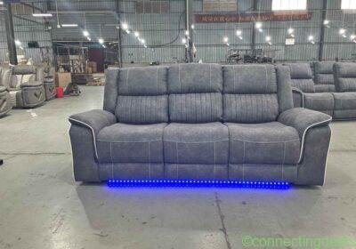 Free ad: Luxury Naiomi Recliner Sofa Set in Dublin. Luxury Naiomi Recliner Sofa Set in Dublin