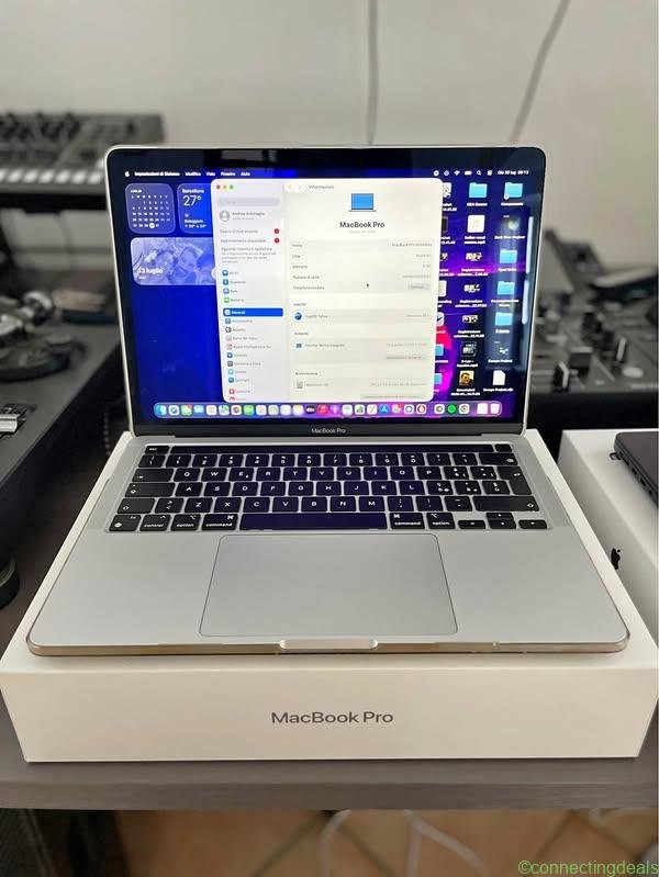 Macbook Pro 2020 – chip M1 – 512gb SSD -8gb RAM