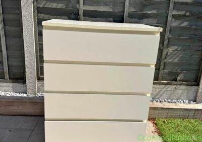 Free ad: Malm chest of drawers in London. Malm chest of drawers in London
