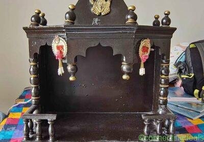 Mandir (wooden) in Jaipur