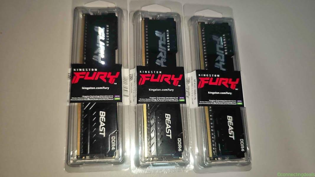 Memoria RAM Kingston Fury 16GB DDR4 3200MHz |