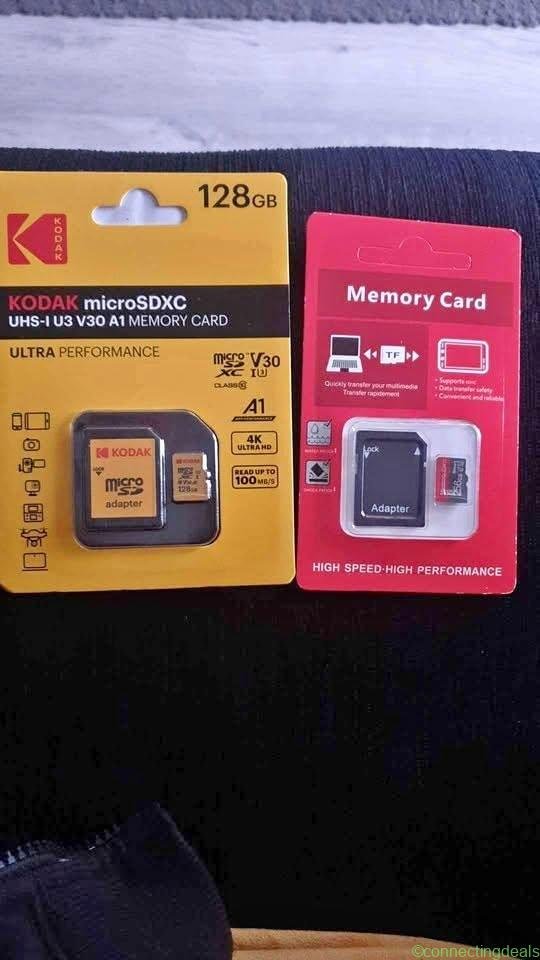 Micro SD Cards, different types, models