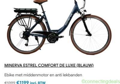 Free ad: Minerva bike electric in Paris. Minerva bike electric in Paris