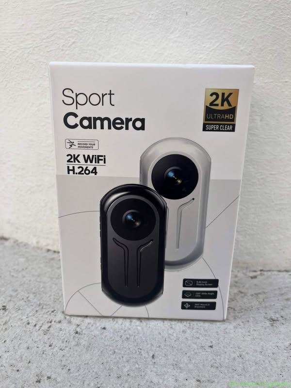 Mini Caméra d’Action 2K Wi-Fi – Bodycam & Dashcam