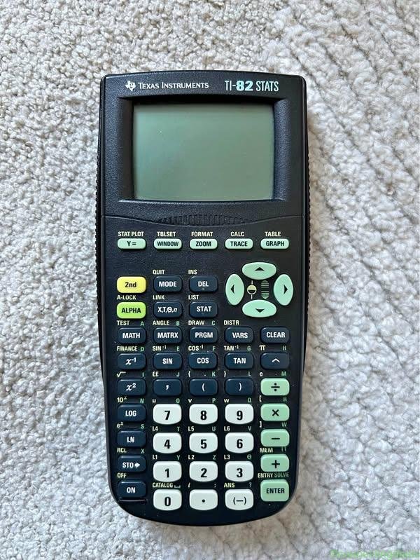 Miniräknare Texas Instruments TI-82 Stats