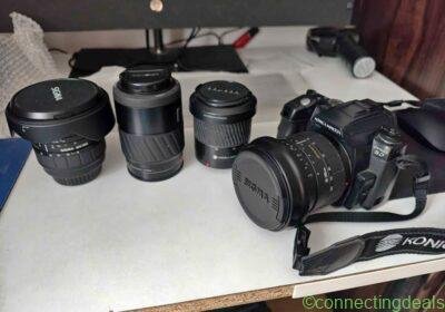 Free ad: Minolta 5D + 4 obiektywy in Warsaw. Minolta 5D + 4 obiektywy in Warsaw
