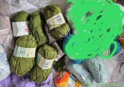 Free ad: Mixed knitting wool in Birmingham. Mixed knitting wool in Birmingham