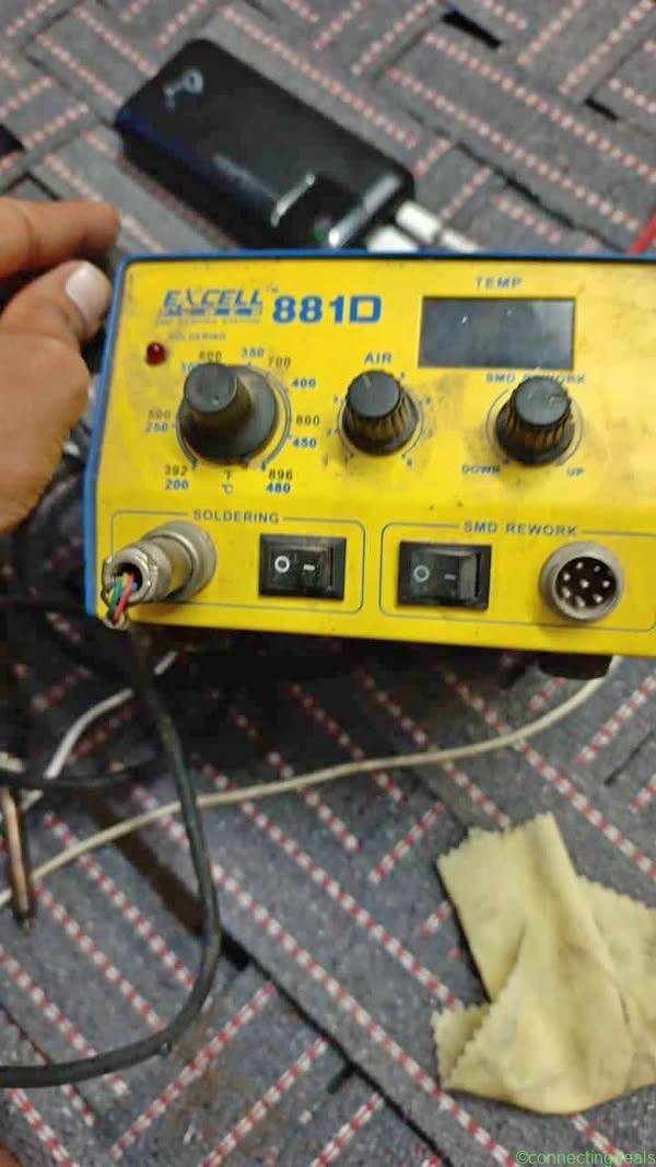 Mobile electric repair machine