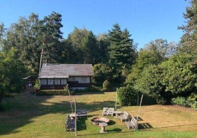 Mooi natuurdomein met vergunde chalet en vijver in Brussels