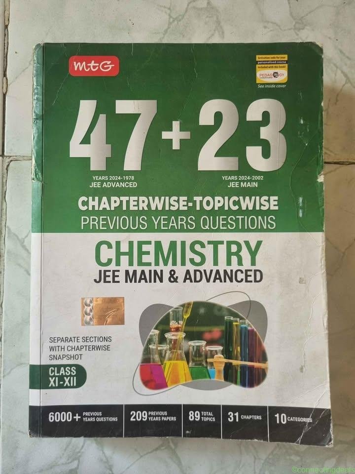 mtG 47+23 JEE Main & Advanced Chemistry & Physics