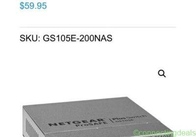 NETGEAR GS105Ev2 5-Port Gigabit Plus Switch in Memphis
