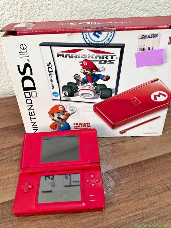 Nintendo Ds Lite Edición Especial Mario Kart Ds