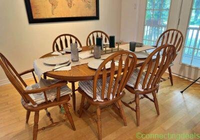 Oak dining set in Toronto