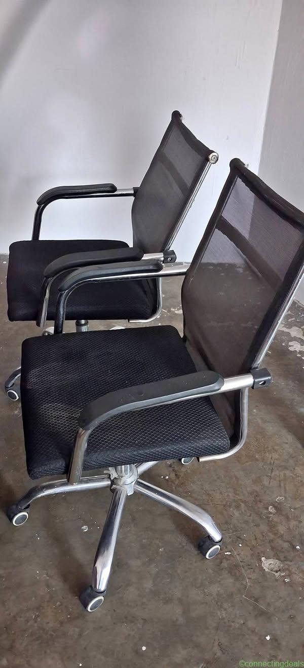 Office table and chairs
