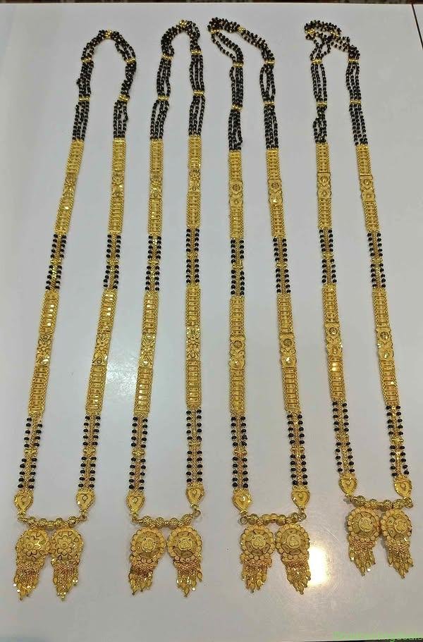 One’ gram gold forming mangalsutra