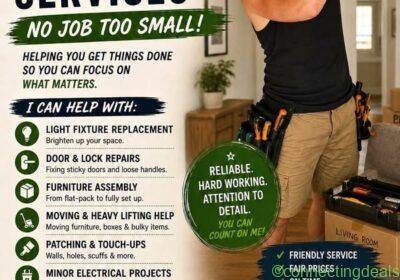 Free ad: Owen's Handyman Services in Toronto. Owen's Handyman Services in Toronto