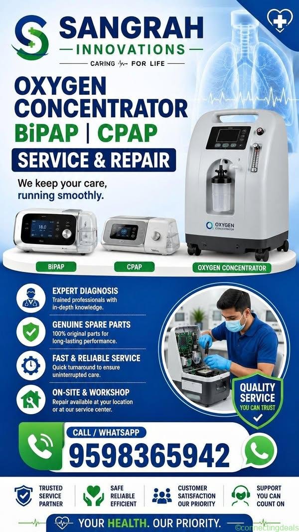 Oxygen concentrator repair and service