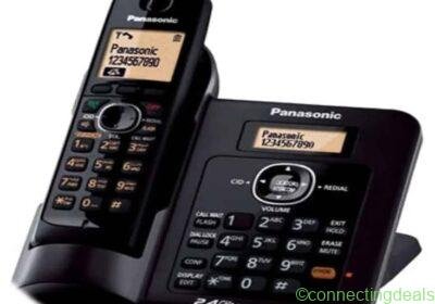 Panasonic Cordless Telephone (Black) in Ghaziabad