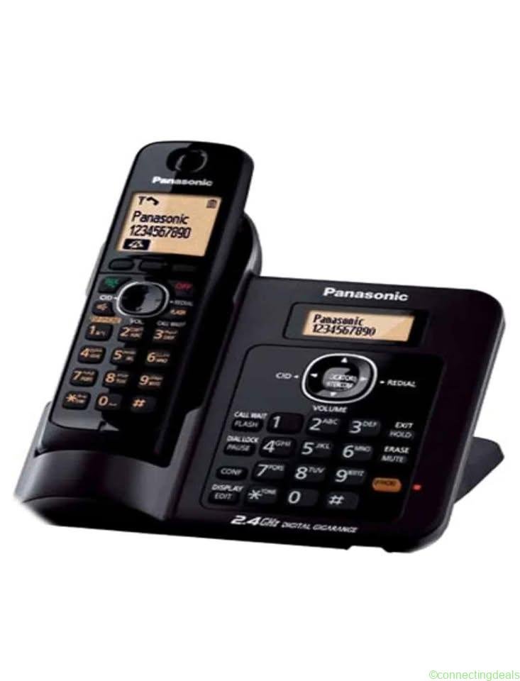 Panasonic Cordless Telephone (Black)