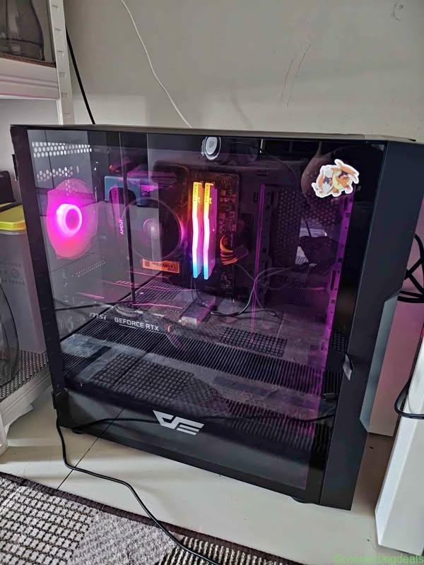 Pc / komputer spek gaming Cpu & monitor