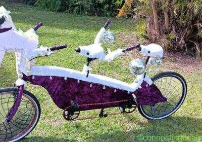 Free ad: Pimped Out Tandem Bicycle Party Bike in Brisbane. Pimped Out Tandem Bicycle Party Bike in Brisbane
