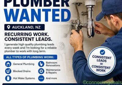 PLUMBER WANTED – AUCKLAND in Auckland